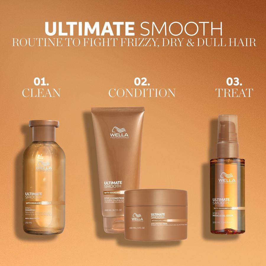Wella Ultimate Smooth Shampoo 250ml - Sjampo - JK-Shop
