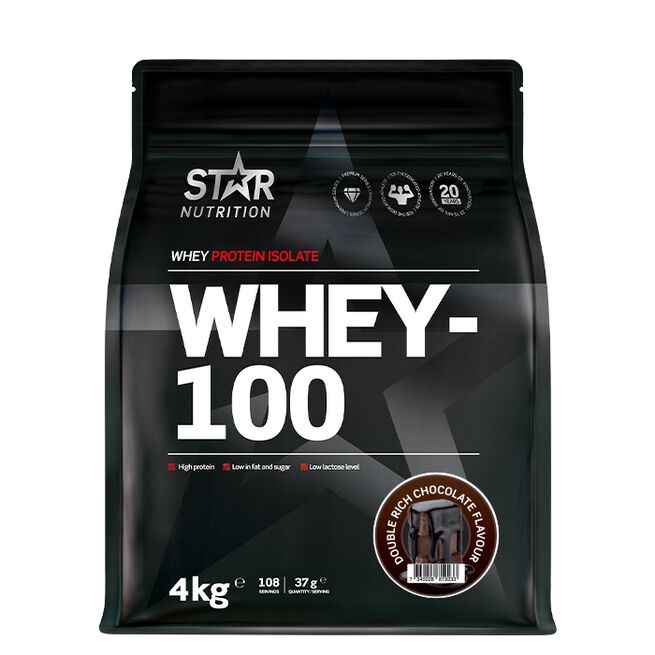 Whey-100 Myseprotein 4 kg - Whey protein - JK-Shop