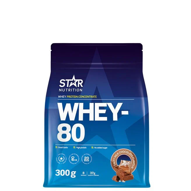 Whey-80 Myseprotein 1 kg Naturell -  - JK-Shop