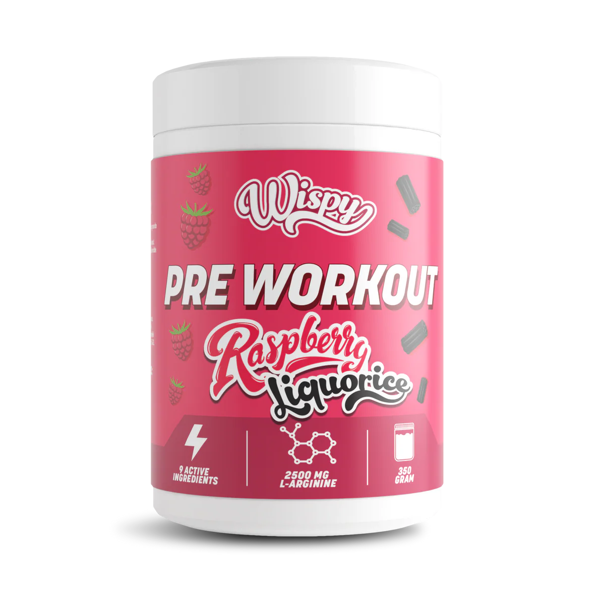 Wispy PWO, 350g, Sour Watermelon - PWO med Koffein - JK-Shop