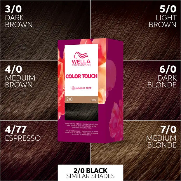 Color Touch Pure Naturals Black 2/0