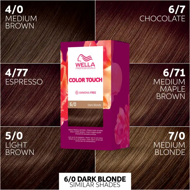 Color Touch Pure Naturals Dark Blonde 6/0