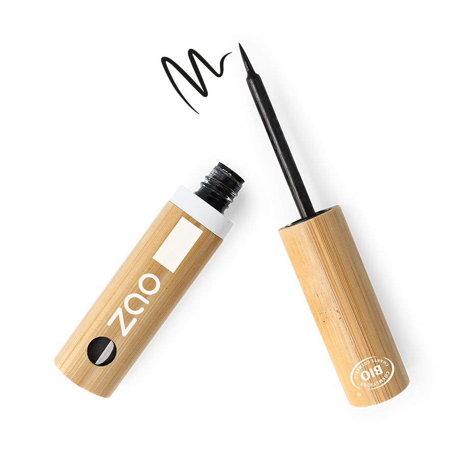 ZAO Liquid Eyeliner Felt Tip 066 Black - Eyeliner - JK-Shop