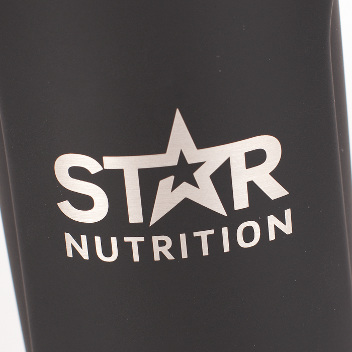 Star Nutrition Stainless Steel Shaker 900 ml Svart bilde 2