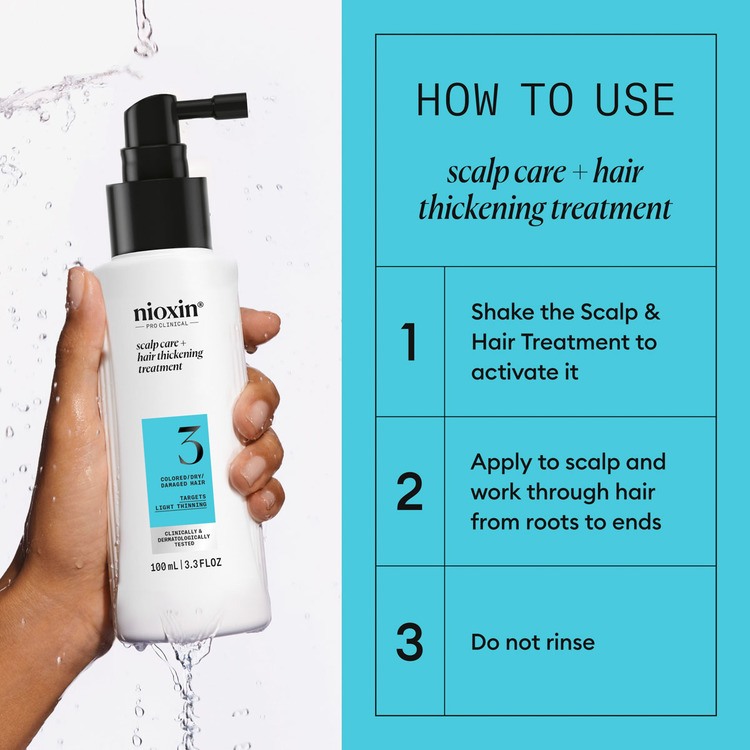 Nioxin System 3 Scalp Treatment 100 ml