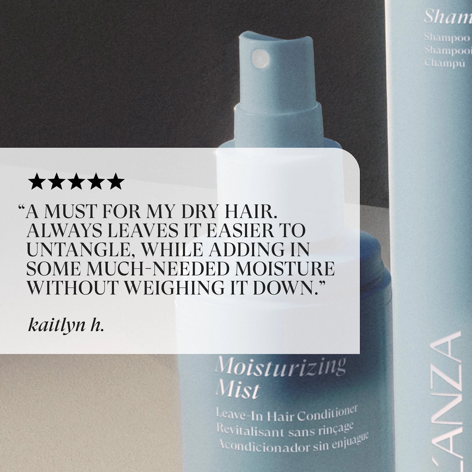 L'ANZA, Healing Moisture Moisturizing Mist 200ml(NyEmballasje)