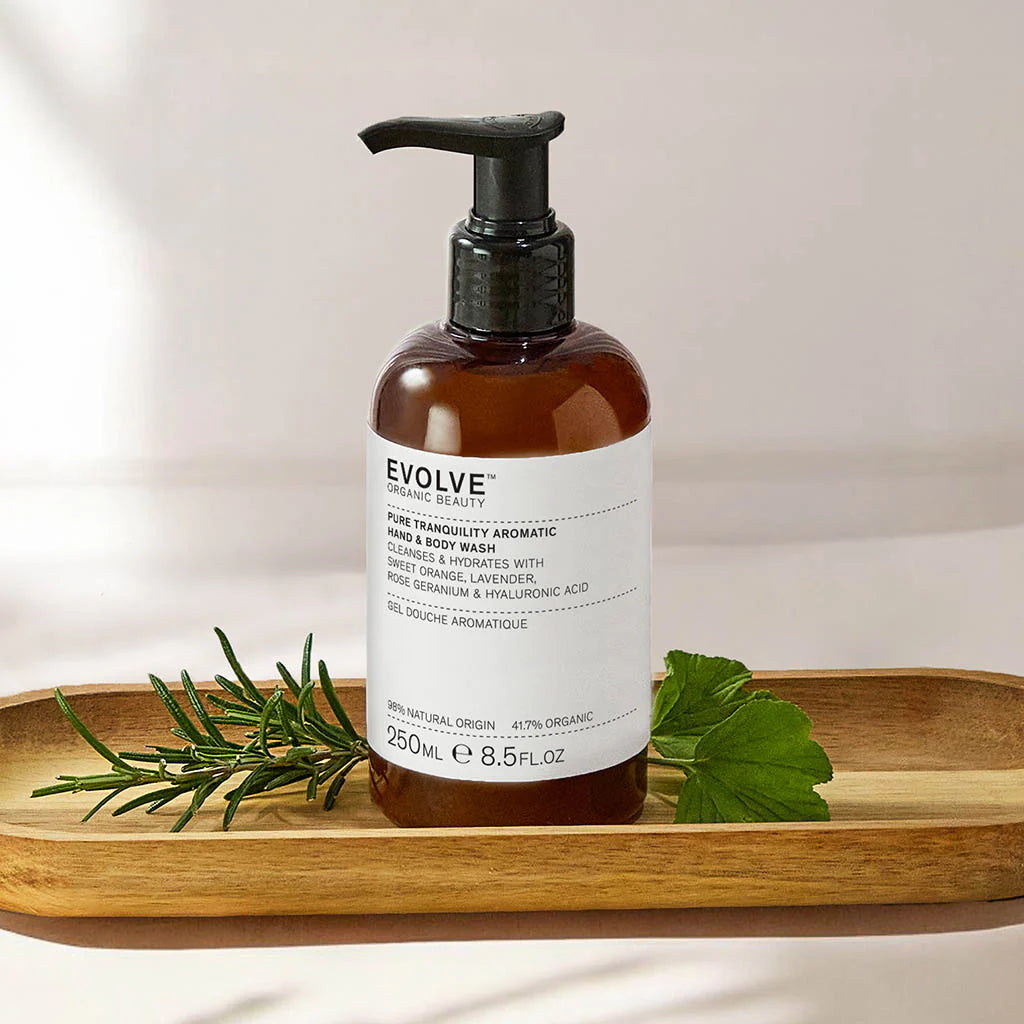 EVOLVE ORGANIC BEAUTY Pure Tranquility Aromatic Hand & Body Wash - 500ml
