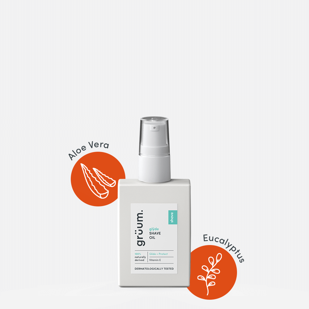 grüum glÿde Shave Oil-Barberolje-JKSHOP
