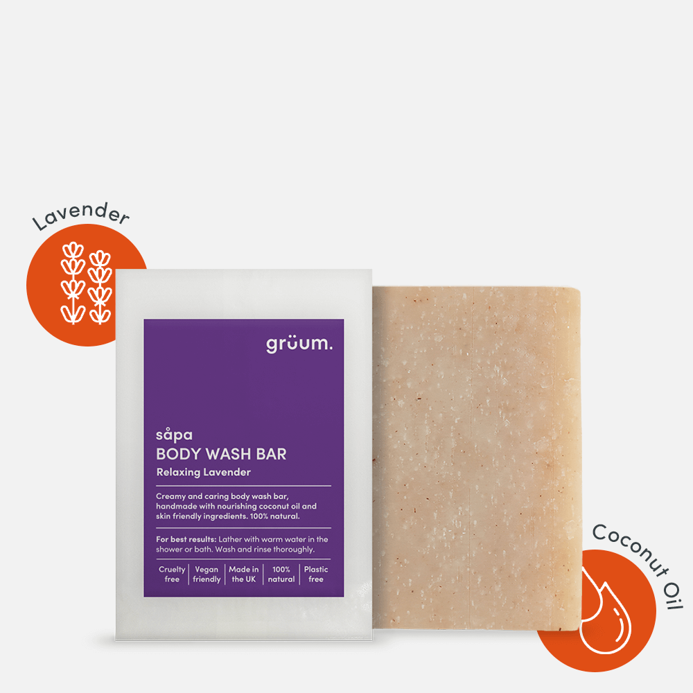 grüum såpa Zero Plastic Body Bar - Lavender-Kroppssåpe-JKSHOP