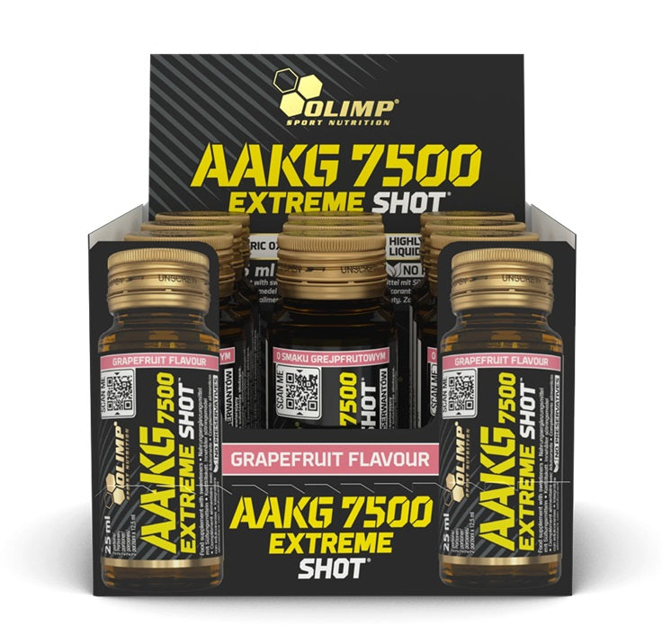 Olimp AAKG 7500 Extreme Shot, 9x25ml GLASS