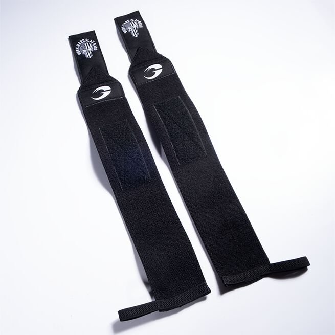 Hardcore Wrist Wraps 18 inch, Black/White