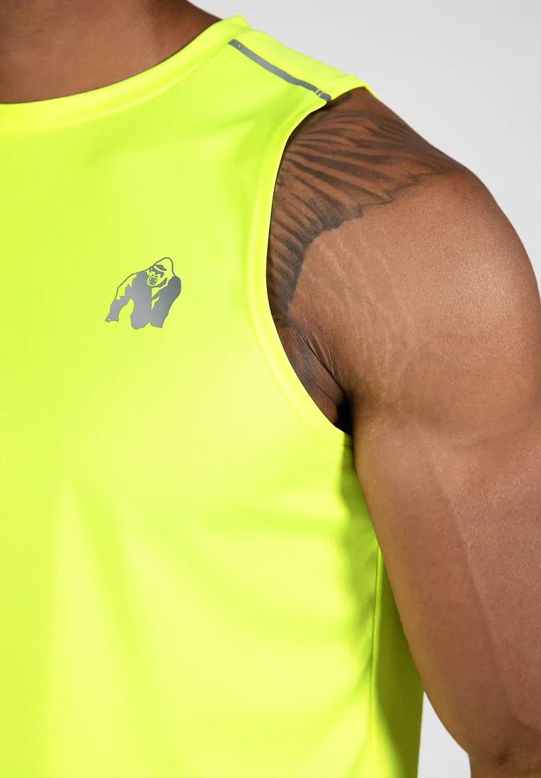 Gorilla Wear Washington Tank Top, Neon Yellow