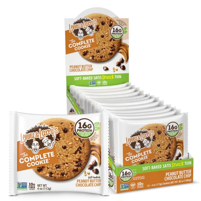 Lenny & Larry Protein Cookie, 12x113g, White Chocolaty Macademia