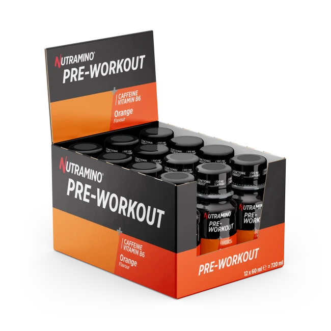 Nutramino Pre Workout SHOT, 12x60ml