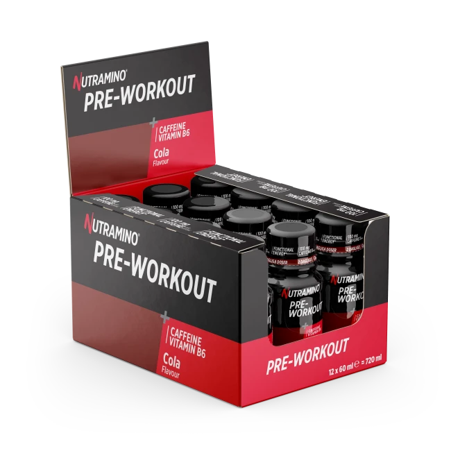Nutramino Pre Workout SHOT, 12x60ml