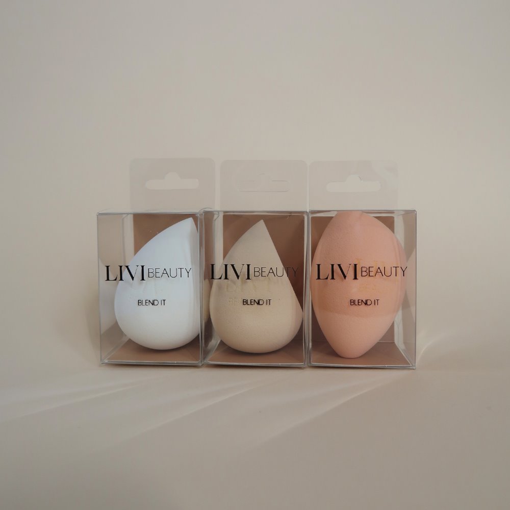 PRO BLEND IT (BEIGE) Makeup Sponge LIVI BEAUTY 
