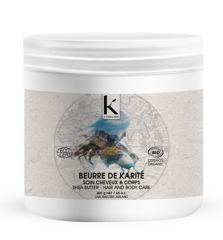 K pour Karité Hair & Body Shea Butter sheasmør 200 g