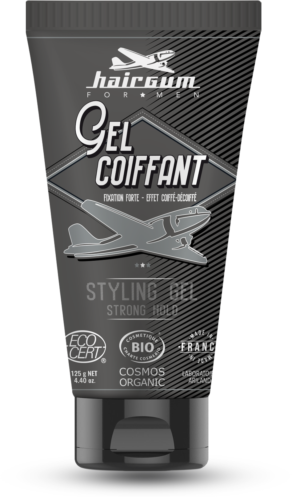 Hairgum for Men Strong Hold Styling Gel hårgelé 125 g