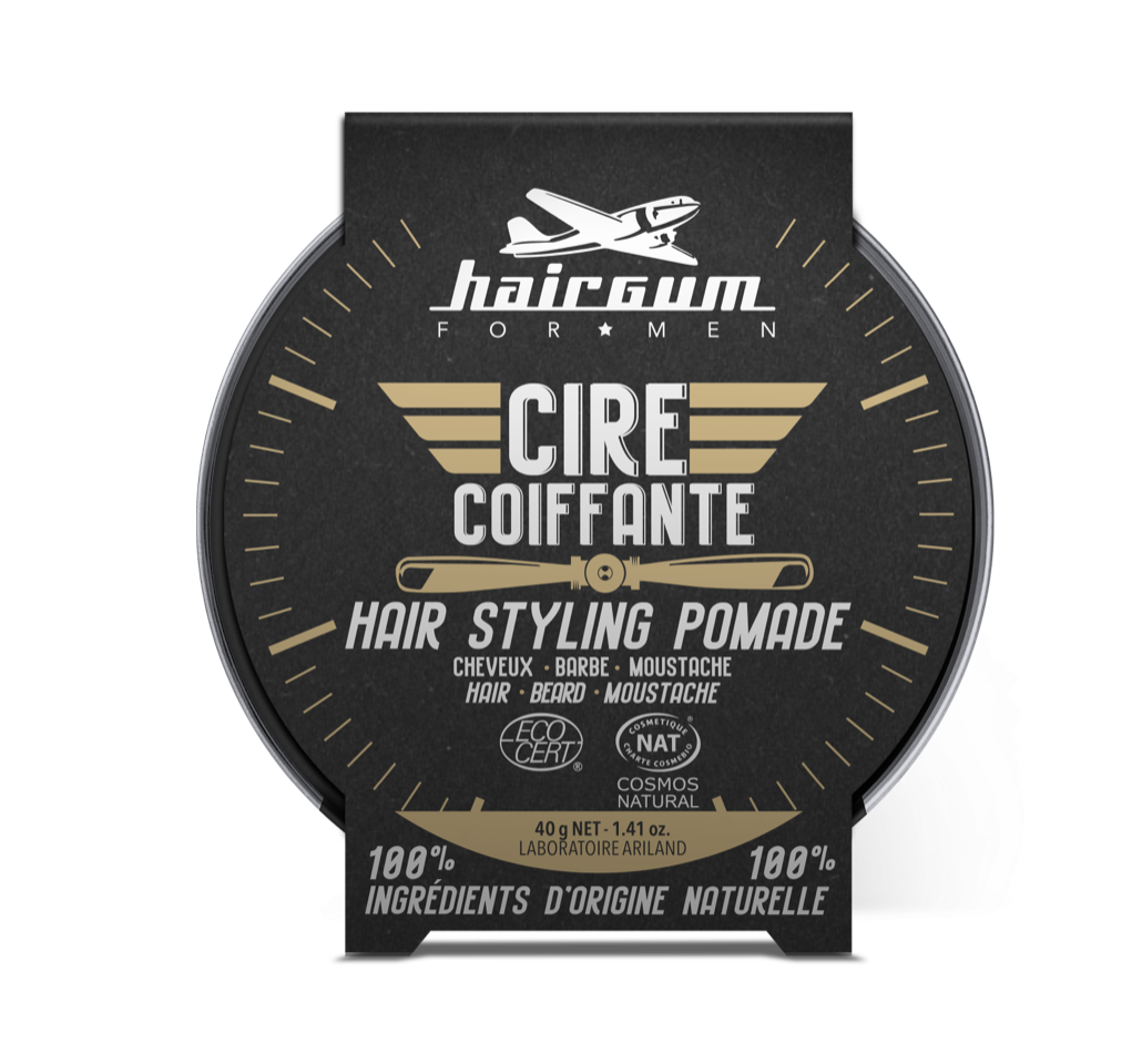 Hairgum for Men Hair, Beard & Moustache Styling Pomade stylingvoks 40 g
