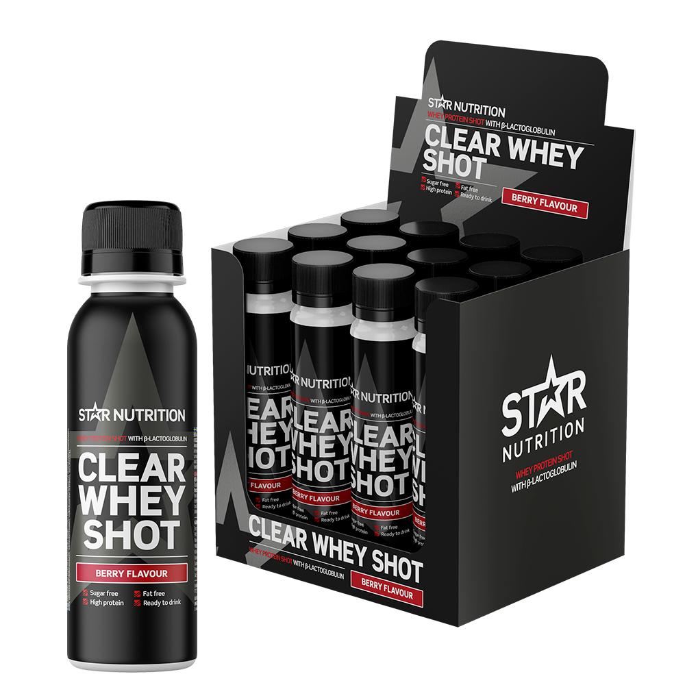 Star Nutrition Clear Whey Shot 12 x 100 ml Berry