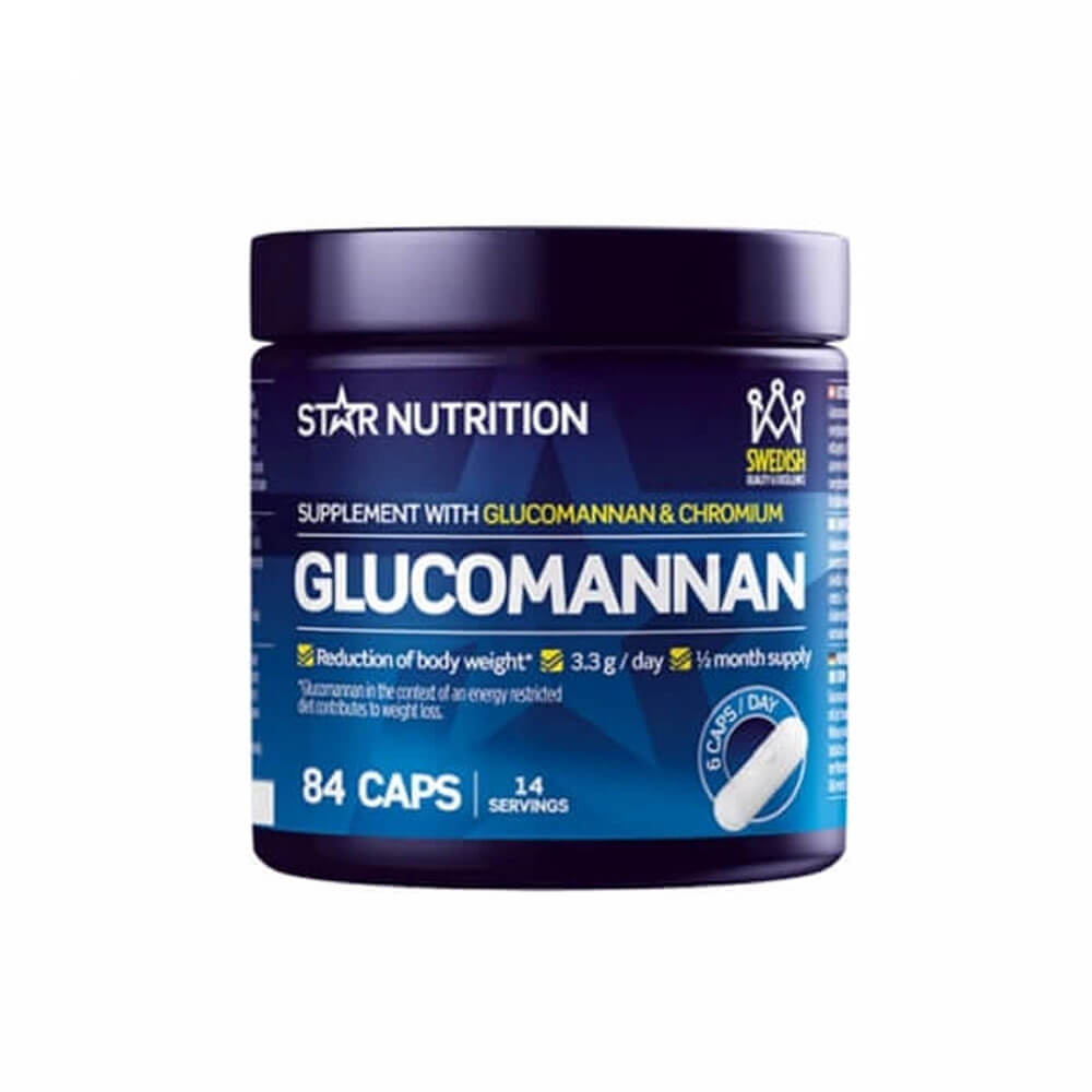 Star Nutrition Glucomannan 84 kapsler