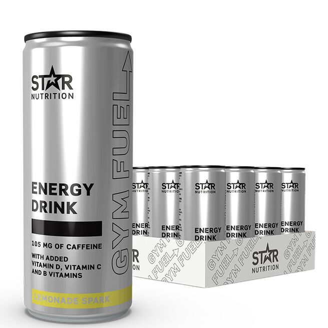 Star Nutrition Gym Fuel 24 x 330 ml energidrikk
