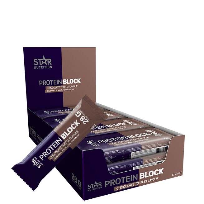 Star Nutrition Protein Block Bar 12 x 60 g proteinbar