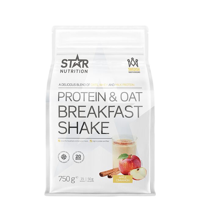Star Nutrition Protein & Oat Breakfast Shake 750 g frokostshake