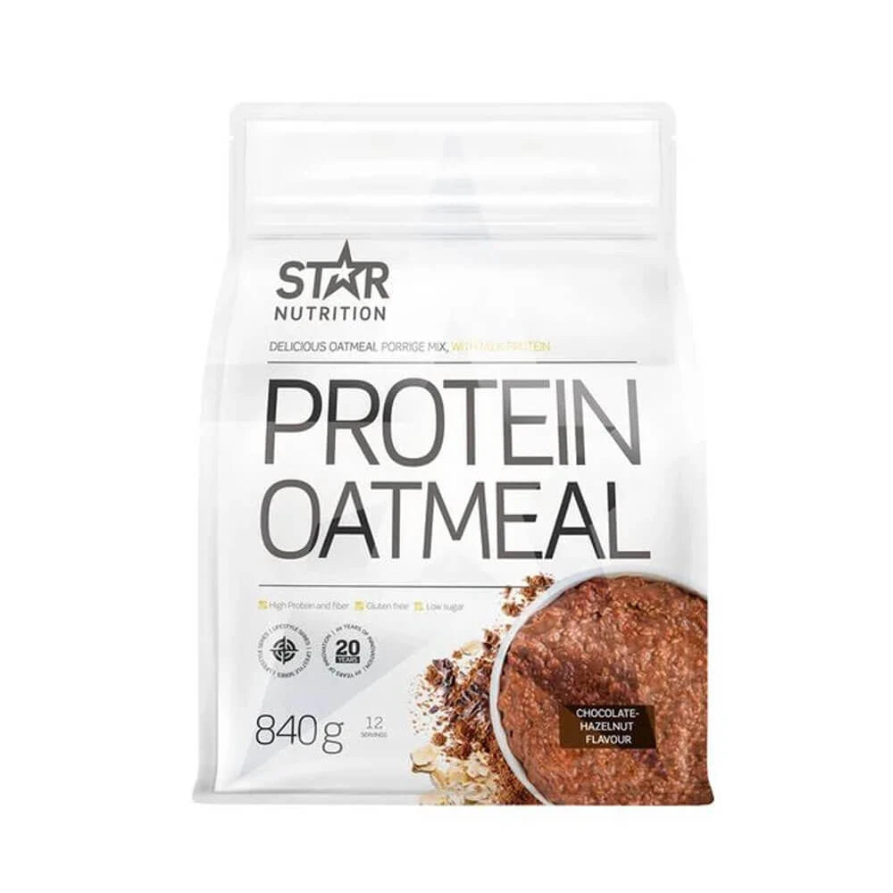 Star Nutrition Proteingrøt Glutenfri 840 g Chocolate Hazelnut