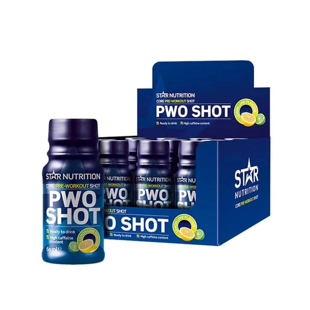 Star Nutrition PWO Shot 12 x 60 ml Lemon Lime