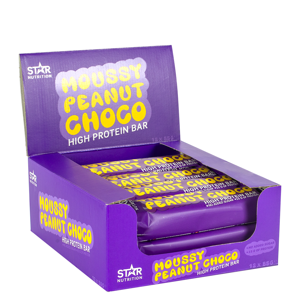 Star Nutrition Soft Protein Bar 12 x 55 g proteinbar bilde 2