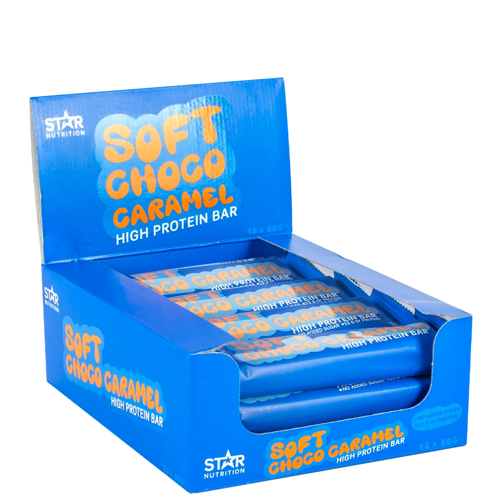 Star Nutrition Soft Proteinbar 12 x 55 g Soft Choco Caramel