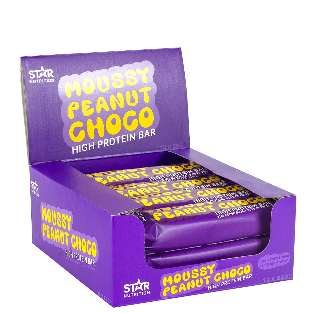 Star Nutrition Soft Proteinbar 12 x 55 g Moussy Peanut Choco