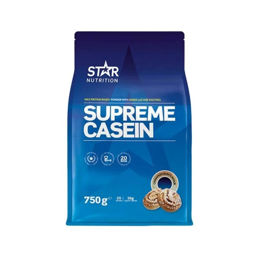 Star Nutrition Supreme Kasein 750 g Cinnamon Bun