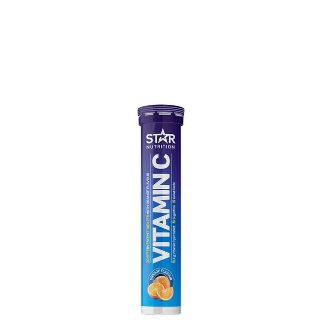 Star Nutrition Vitamin C 20 brusetabletter Appelsin vitamin C