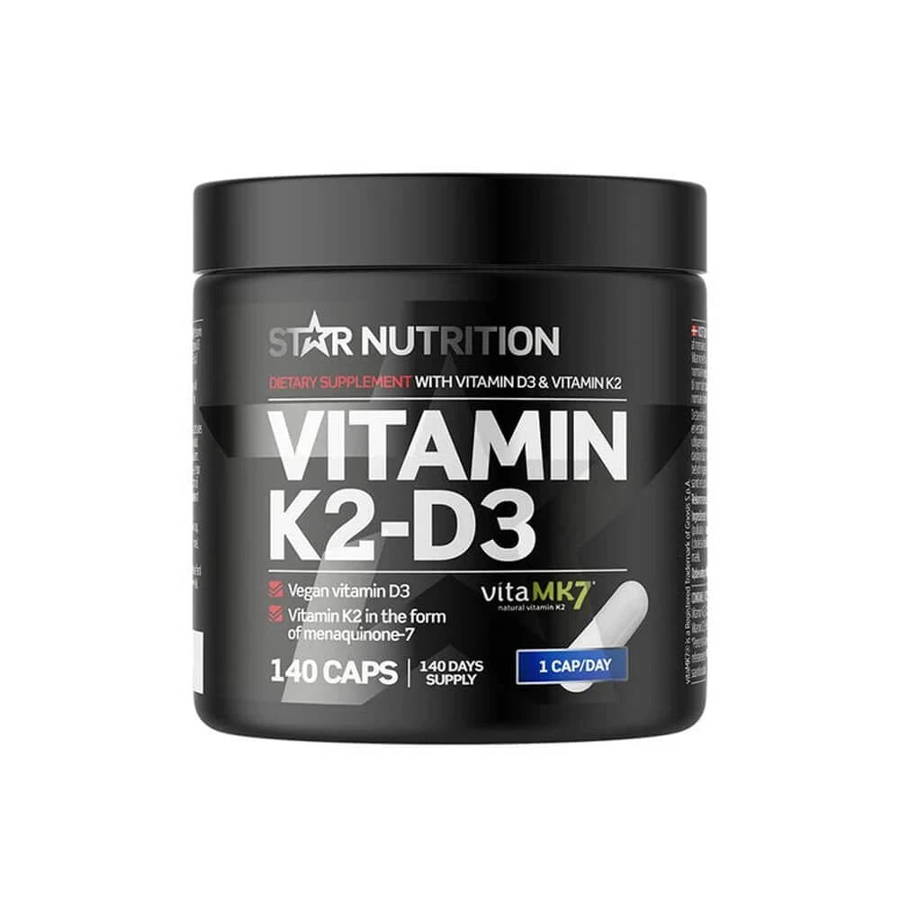 Star Nutrition Vitamin K2-D3 140 kapsler