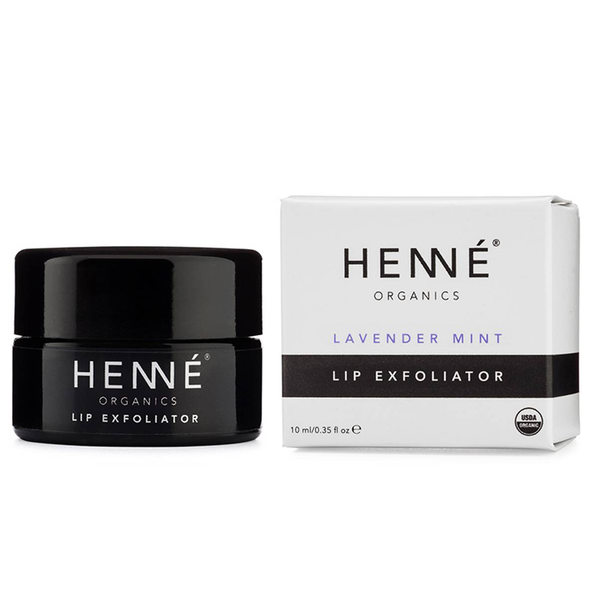 Henné Lip Exfoliator- Lavender Mint 10ml